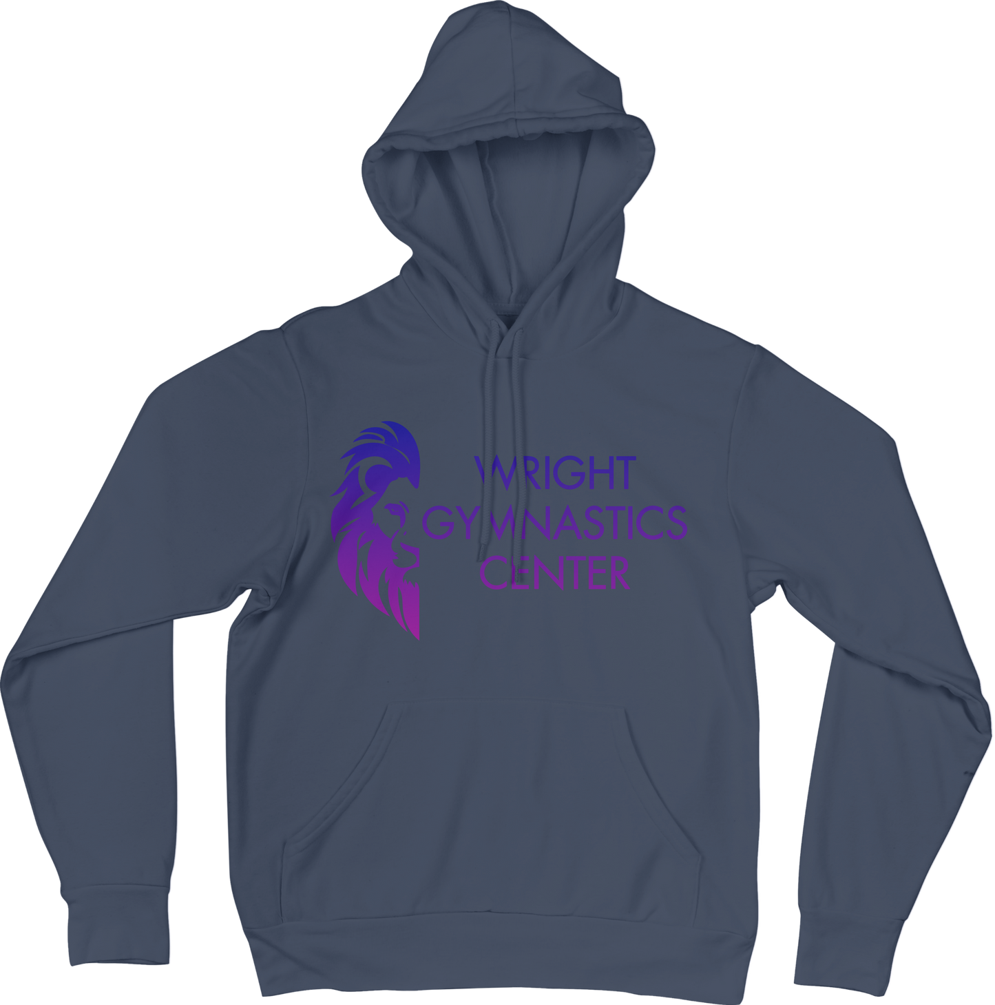 Wright Gymnastics Center Hooded Sweat Shirt (Adult & Youth)