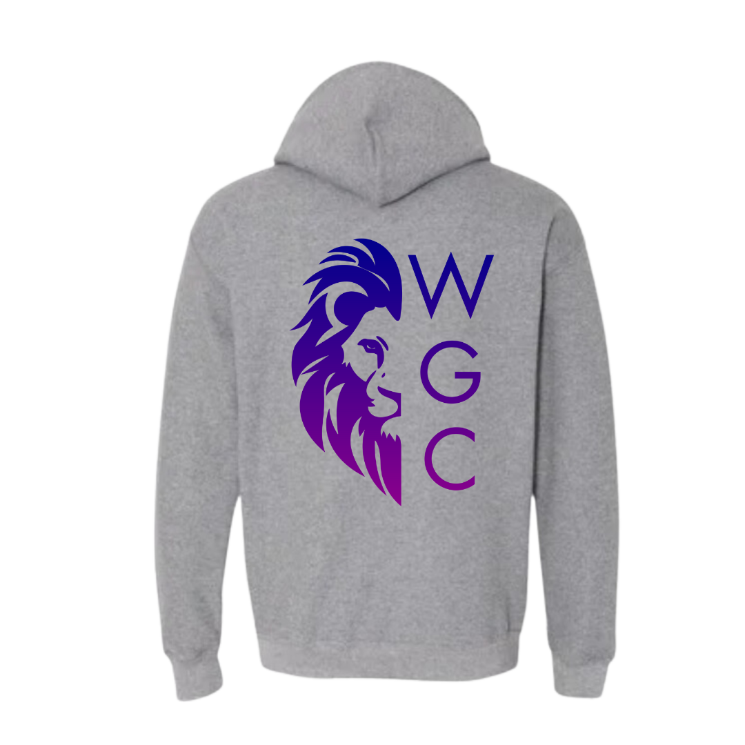 Wright Gymnastics Center Hooded Sweat Shirt (Adult & Youth)