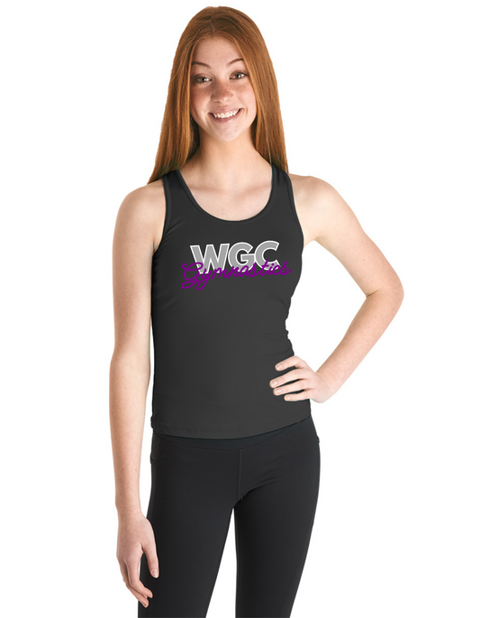 WGC Gymnastics, Cheer, and Tumbling Glitter Tank Tops!