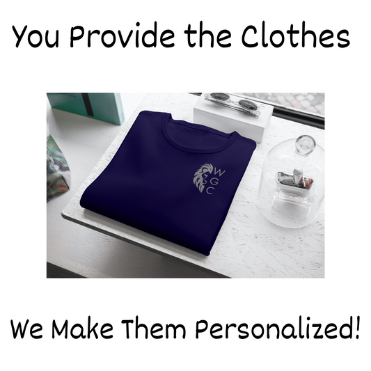 Add Logos to Buyer Provided Garment