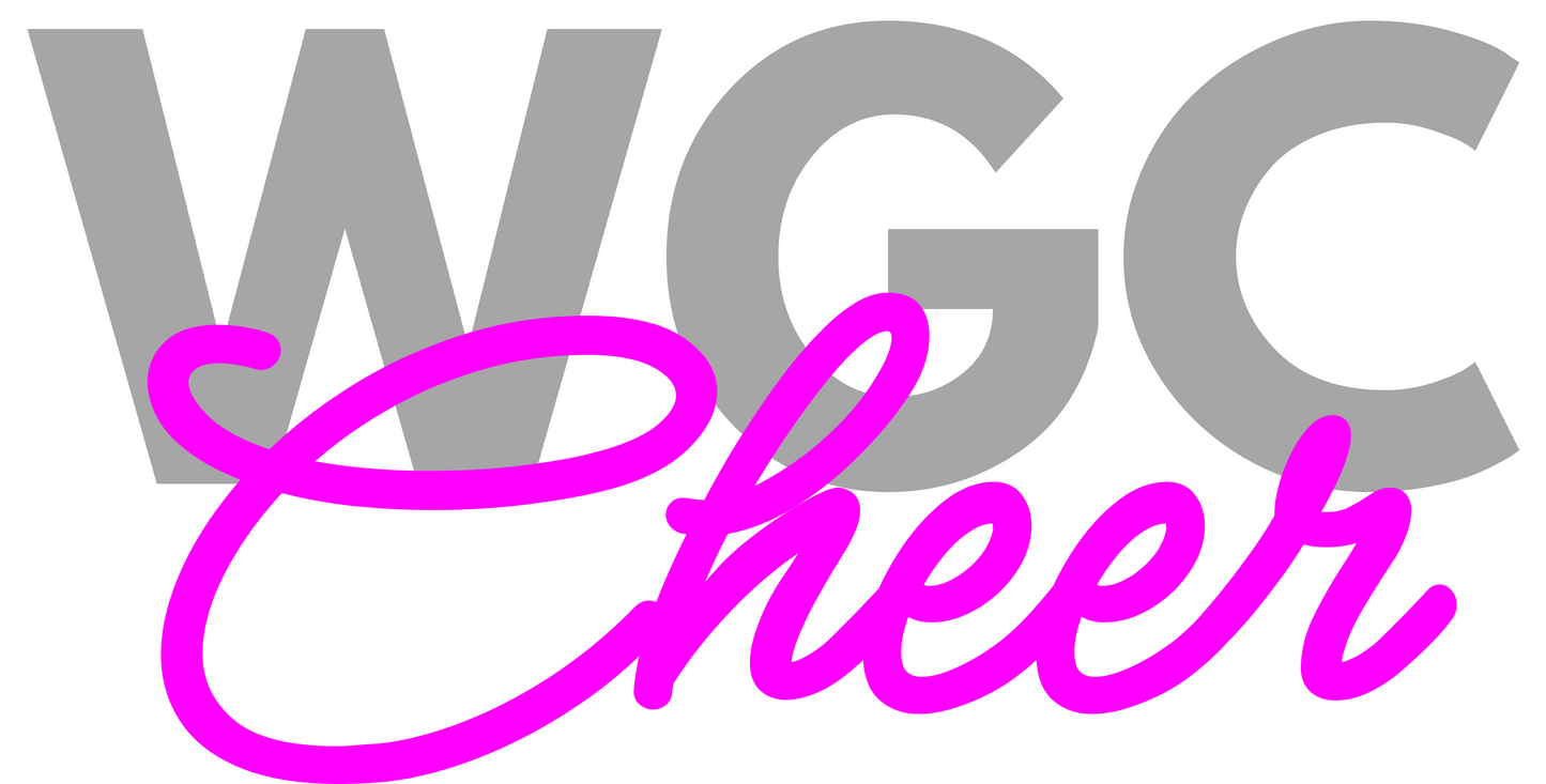 WGC Gymnastics, Cheer, and Tumbling Glitter T-Shirts!